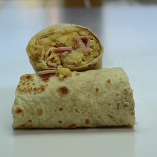 HAM BREAKFAST BURRITO