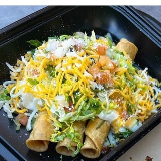 3 ROLLED TACOS